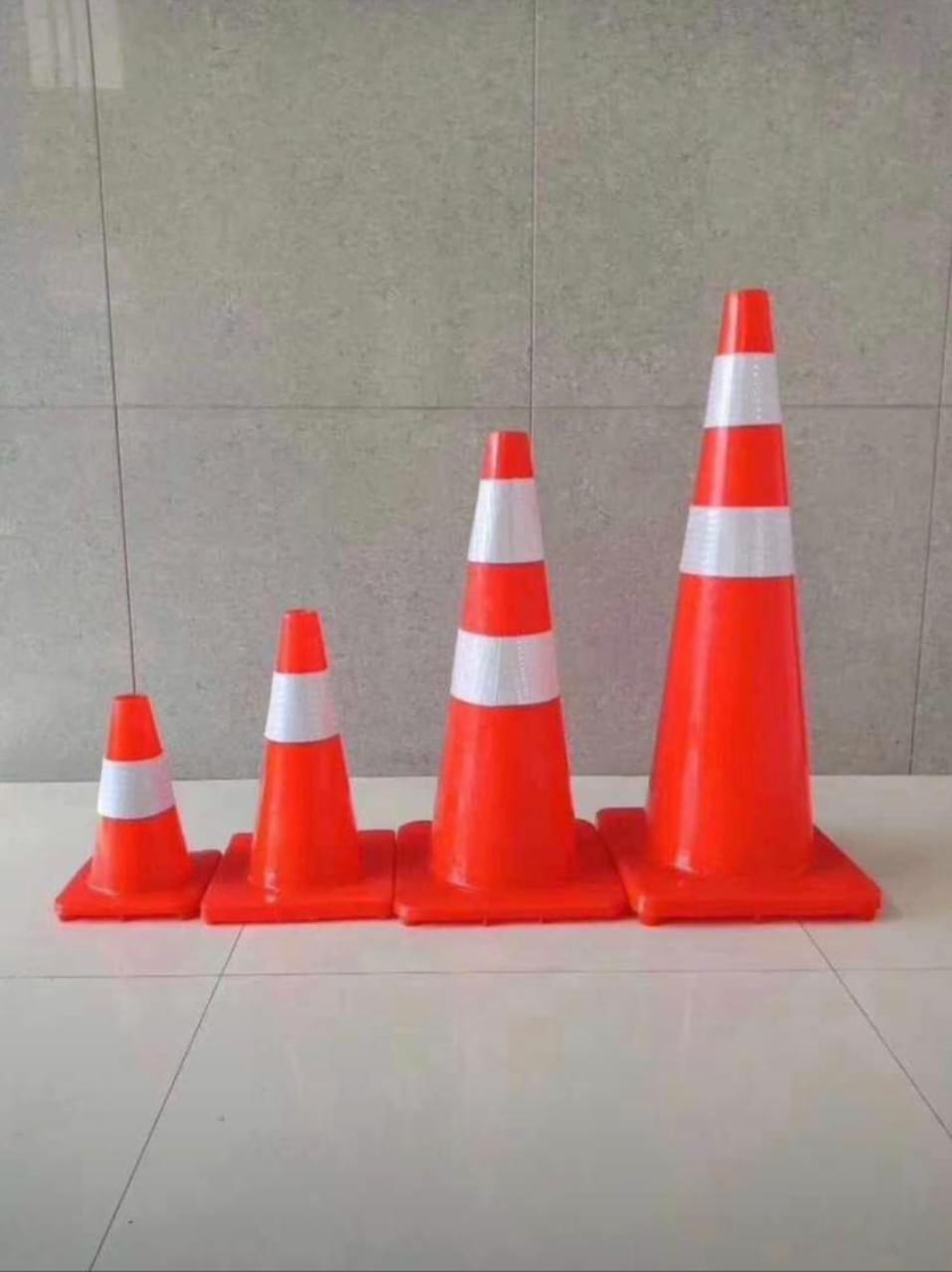 Reflective traffic cone